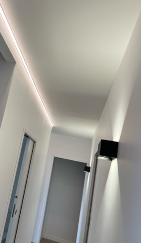 ruban led plafond installation
